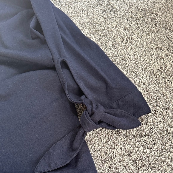 Talbots Classic Navy Long Sleeve‎ Dress - Picture 4 of 6